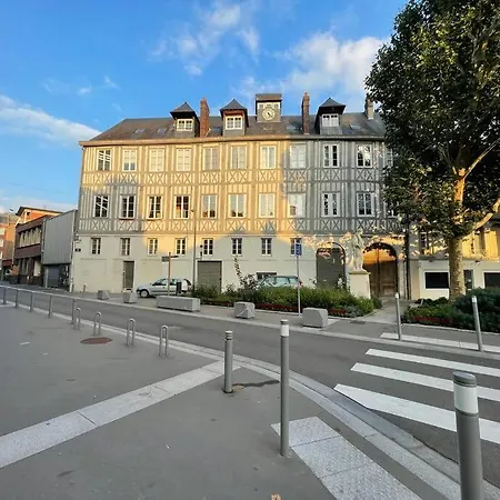 Lägenhet Le Henri Iv - Vue Cathedrale, Parking Rouen