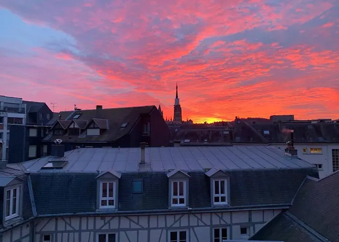 Apartment Le Henri Iv - Vue Cathedrale-parking Rouen
